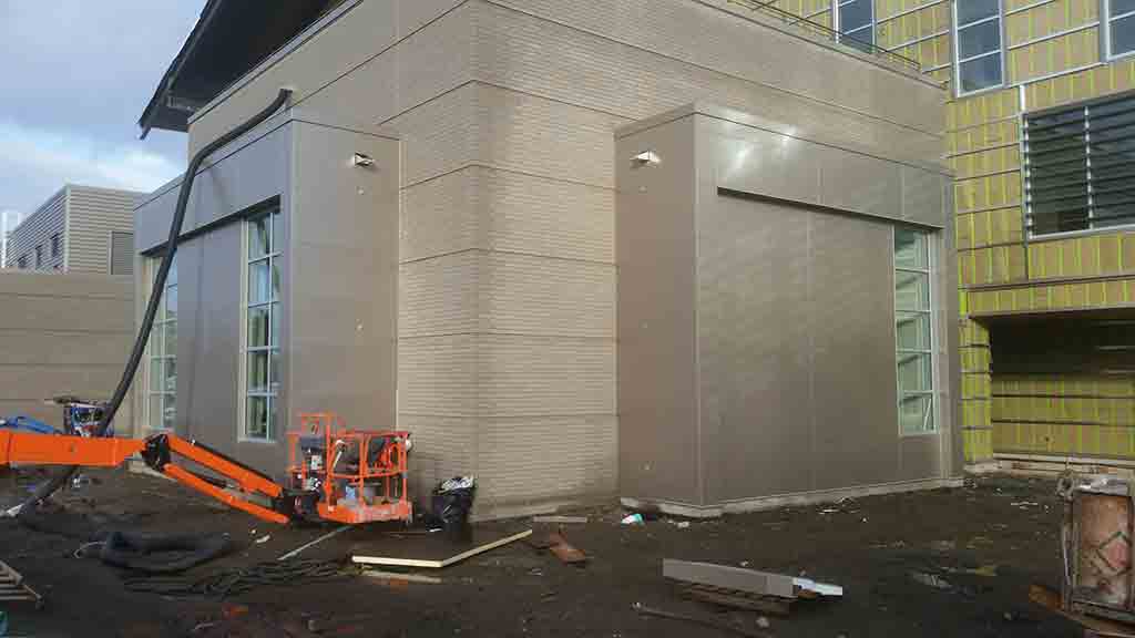 experienced sheet metal commercial panels installation seattle portland pacific northwest centralia community college